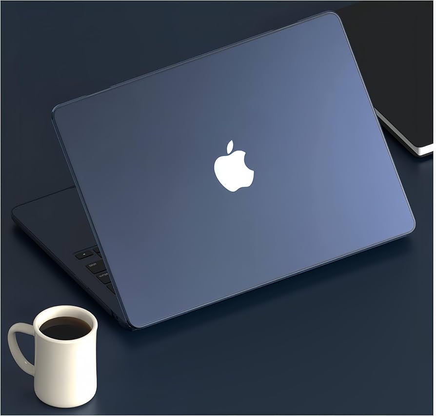 Amazon.com: KEROM Midnight Case for MacBook Air 13 inch M4 2025