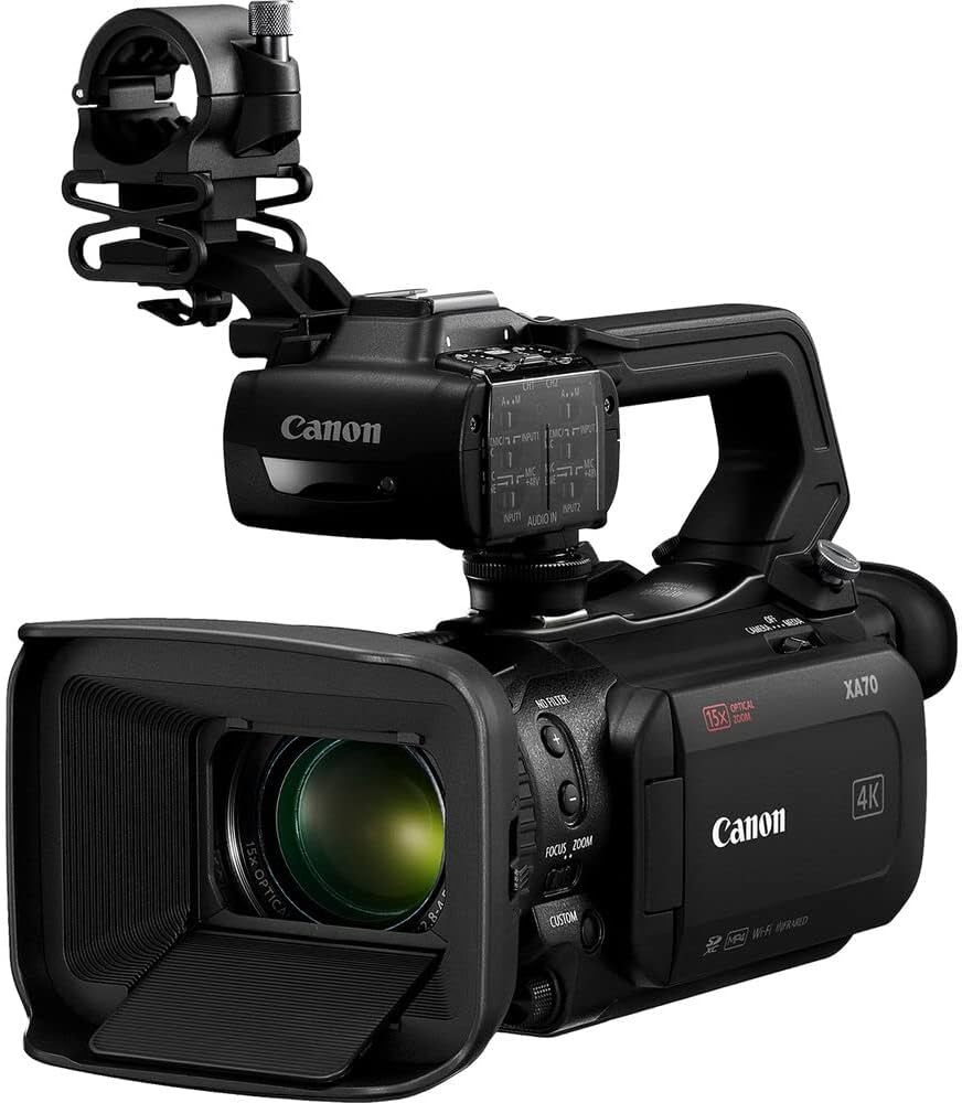 Amazon.com: Canon XA70 UHD 4K30 Camcorder with Dual-Pixel