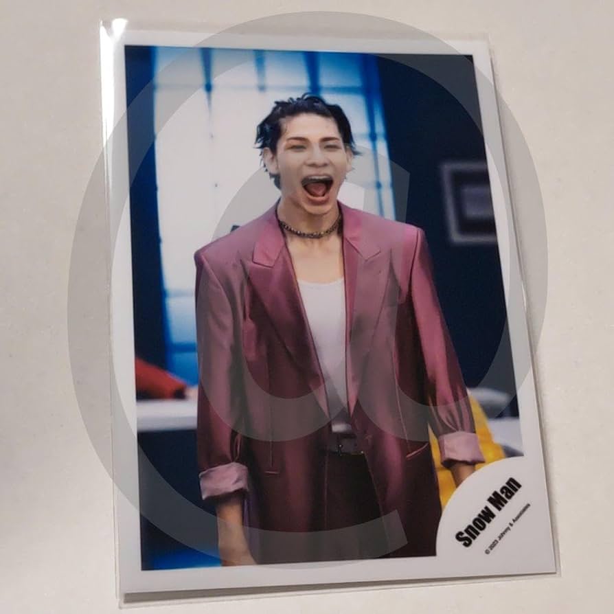 Amazon.co.jp: Snow Man ラウール 公式写真 Dangerholic オフショット