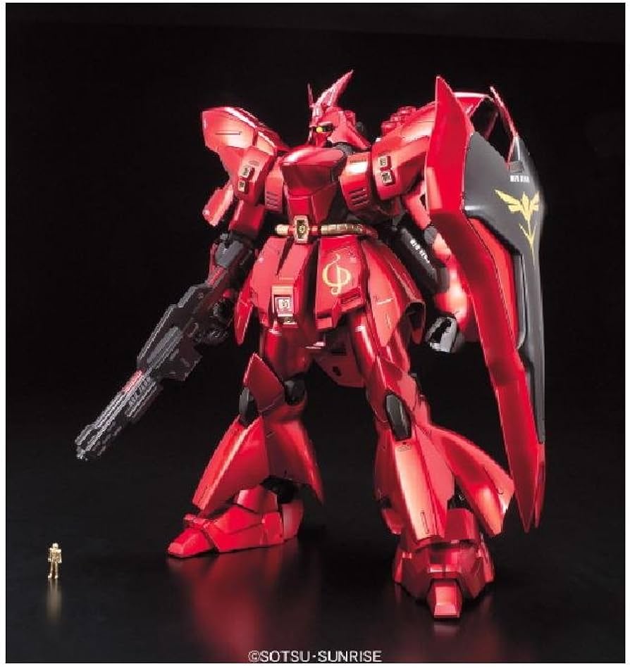Amazon.com: Bandai Hobby MSN-04 SAZABI Metallic Coating Ver