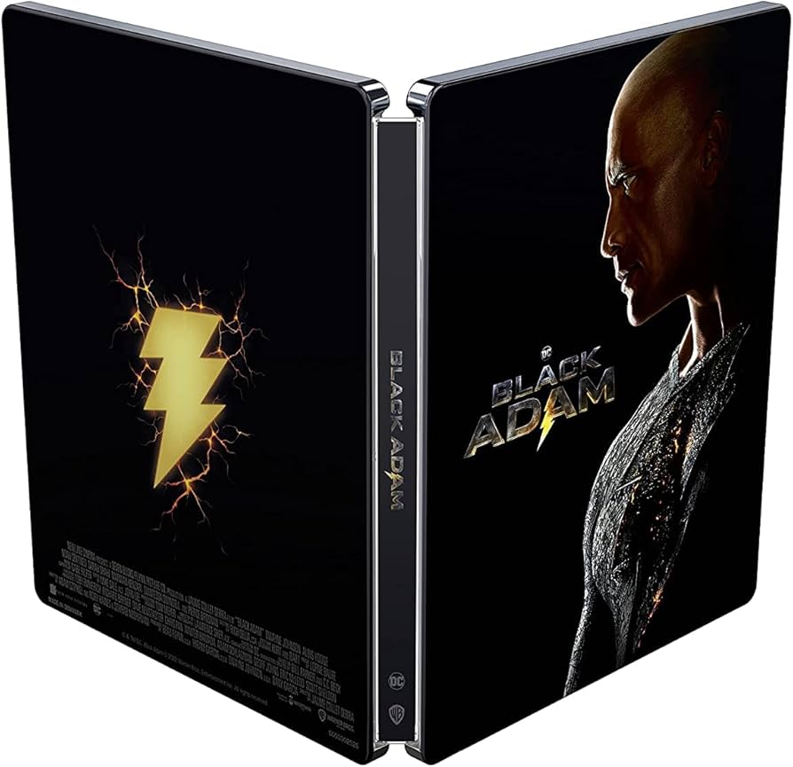 Amazon.co.jp: ブラックアダム 限定スチールブック仕様 [4K UHD+Blu