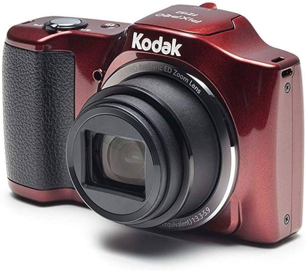 KODAK Pixpro FZ152 Compact Digital Camera 16.44 Megapixels Red