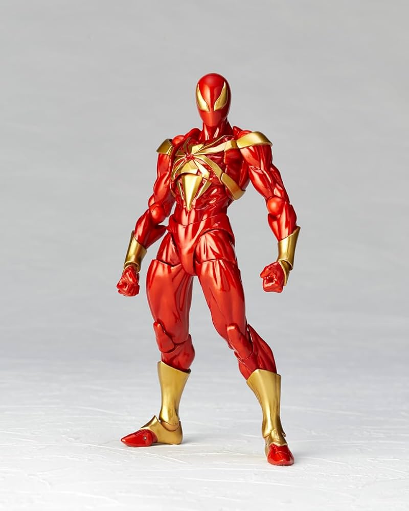 Kaiyodo Revoltech Amazing Yamaguchi Iron Spider Total Height