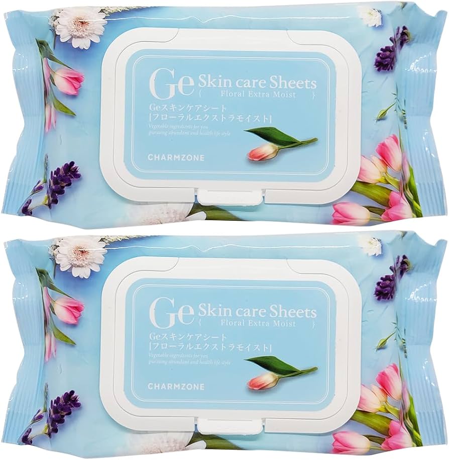 Amazon | チャームゾーン Ge スキンケアシート フローラルエクストラ