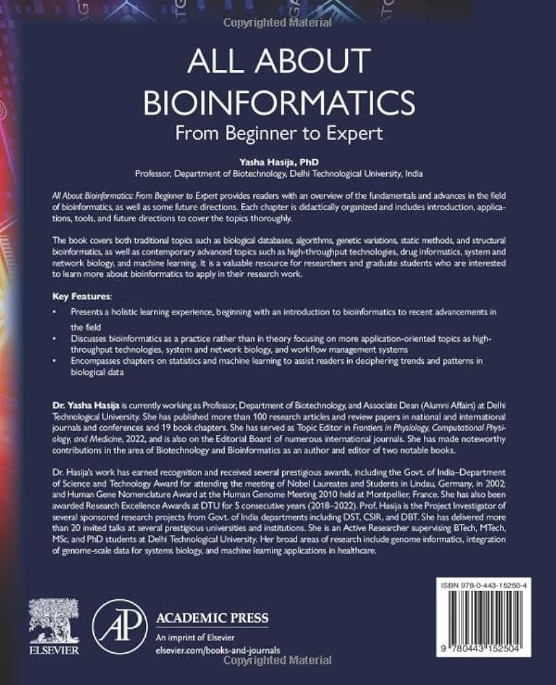 All About Bioinformatics: From Beginner to Expert: Hasija, Yasha