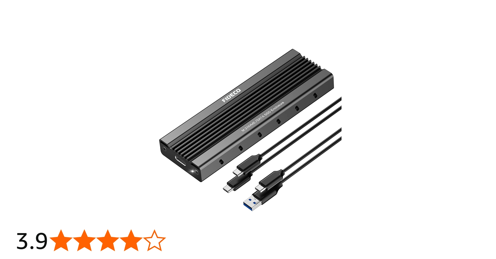 Amazon | FIDECO M.2 NVMe SATA SSDケース 両対応 USB3.1 Gen2 10Gbps