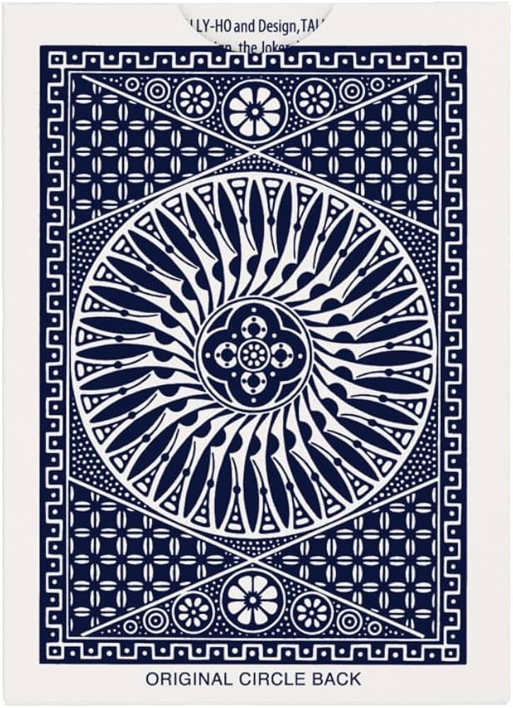 Amazon.co.jp: タリホー サークルバック トランプ 青 1003428 : おもちゃ