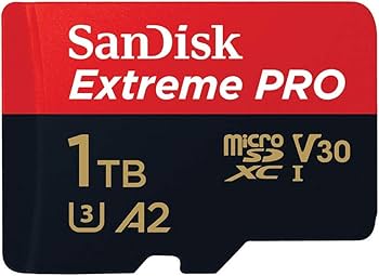 Amazon.com: Sandisk microSDXC Extreme Pro 1TB (A2/ V30/ U3/ R170