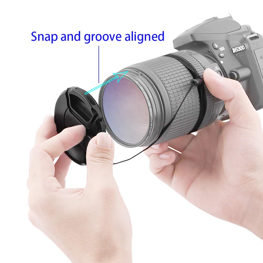 Amazon.com : 77mm Lens Cap Cover Compatible with Sony FE 24-105mm