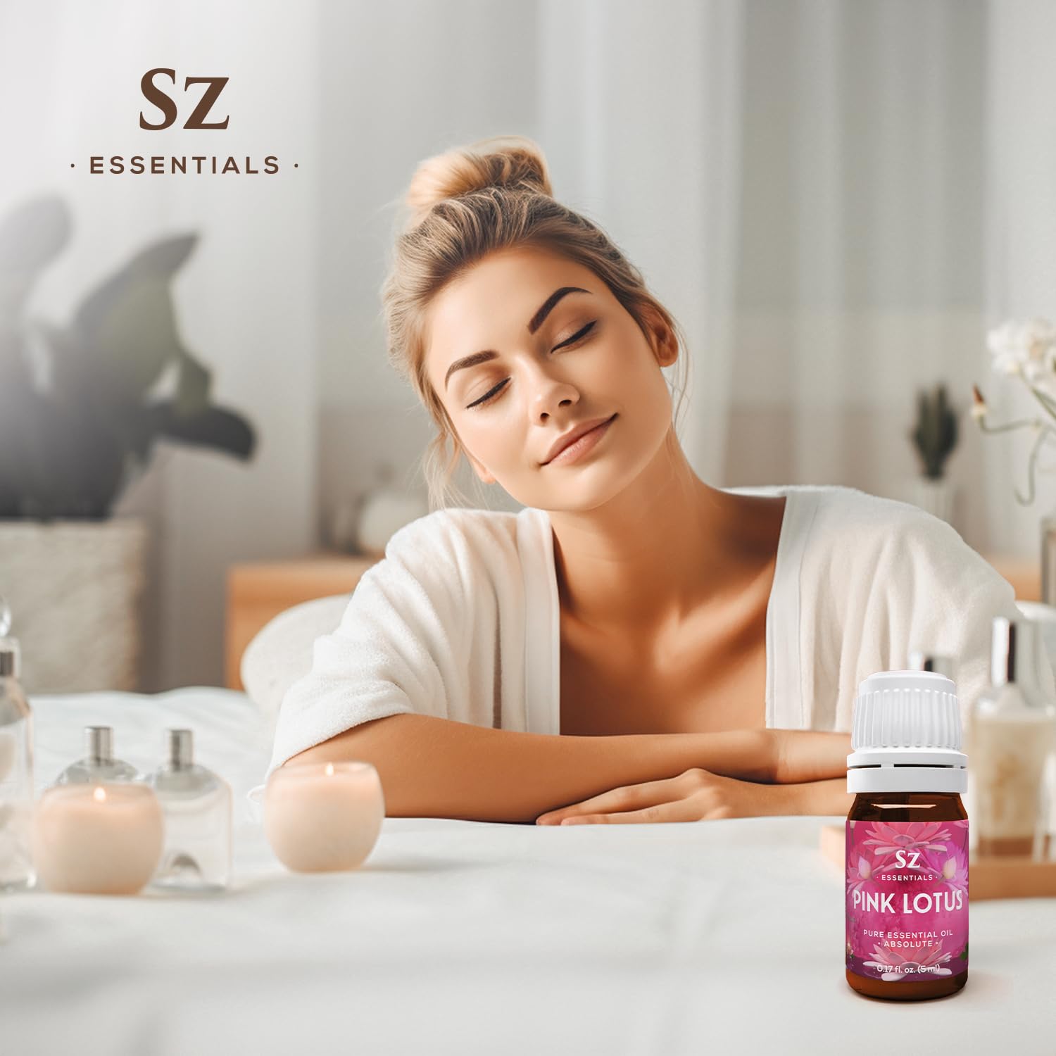 Amazon.com: Sz Essentials - Pink Lotus 100% Pure, Essential