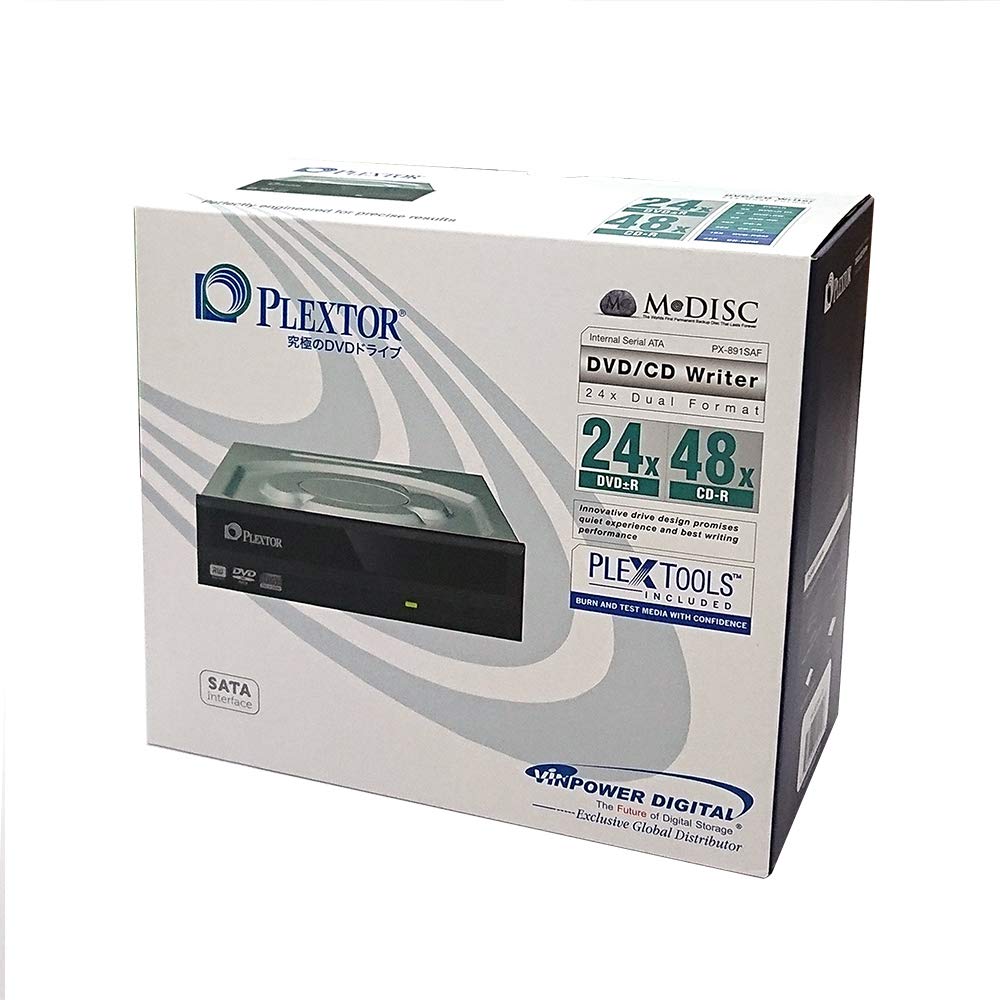 Amazon.com: Digital Plextor PlexWriter PX-891SAF-R 24X SATA DVD
