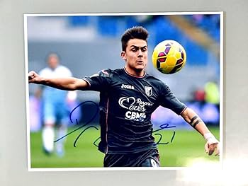 Amazon.co.jp: パウロディバラ直筆サイン入り特大写真…Paulo Dybala