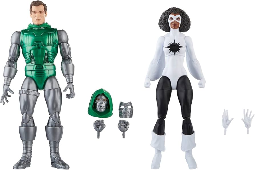 Amazon.com: Marvel Legends Series Captain Marvel vs. Doctor Doom