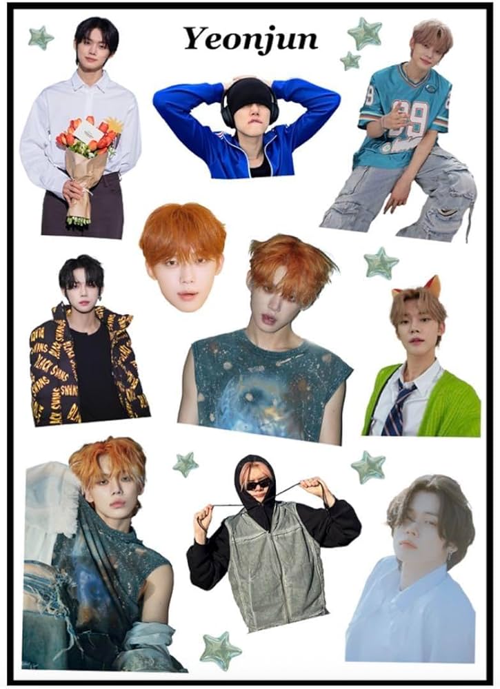 Amazon.co.jp: txt ヨンジュン シール ステッカー 韓国 グッズ