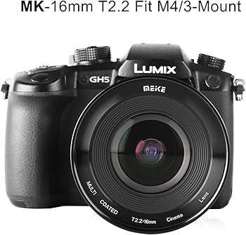 Amazon.com : Meike 16mm T2.2 Manual Focus Wide Angle Fixed Prime
