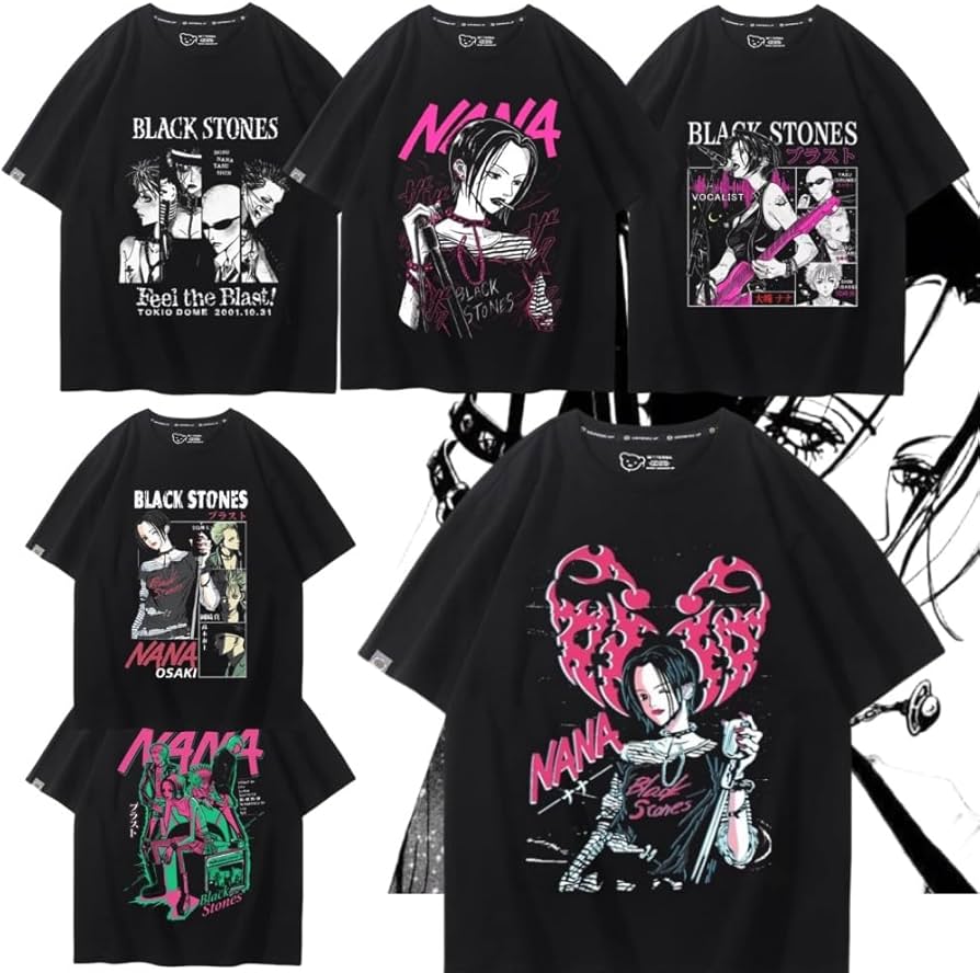 Amazon.co.jp: [百合] NANA ナナ Tシャツ 半袖 大崎ナナ 応援グッズ