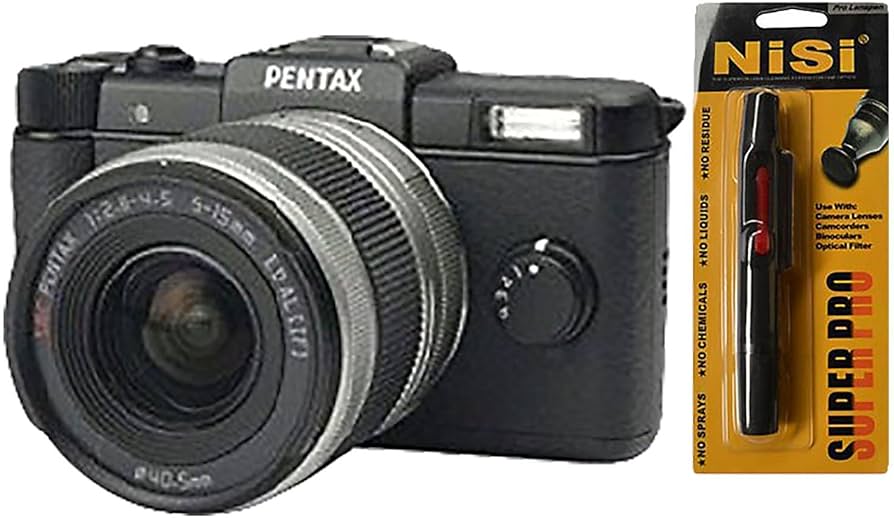Amazon.com : Pentax Q Black Kit w/ 02 Standard Zoom Lens : Compact