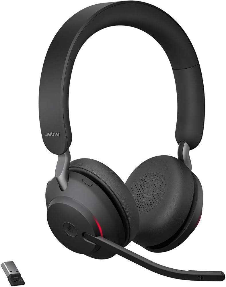Amazon.com: Jabra Evolve2 65 Headset MS Stereo Black : Electronics