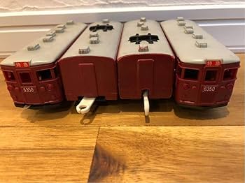 Amazon | 希少品プラレール EC20 通勤特急 (阪急6300系) 4両編成昭和