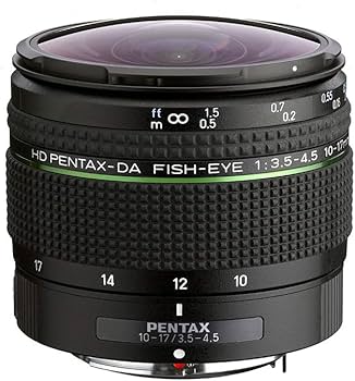 Amazon.com : Pentax HD-DA Fish-Eye 10-17mm F3.5-4.5 ED Ultra Wide