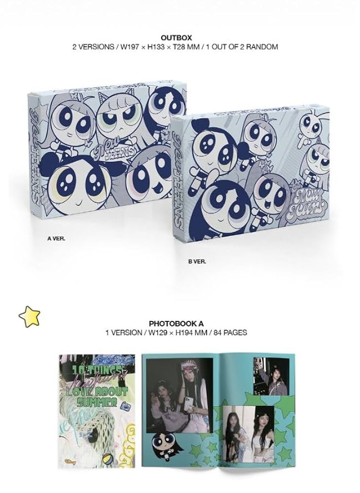 Amazon.co.jp: NewJeans - 2nd EP [ Get Up ] (The POWERPUFF GIRLS X