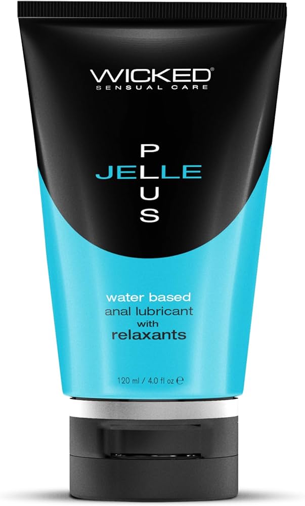 Wicked Sensual Care Jelle Plus Gel Lube 4 oz (120 mL) - Water