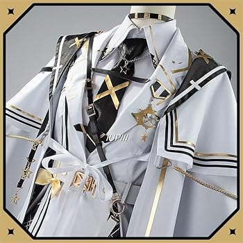 Amazon.co.jp: [YOkima] Vtuber 星川サラ 白軍服 新衣装 コスプレ衣装