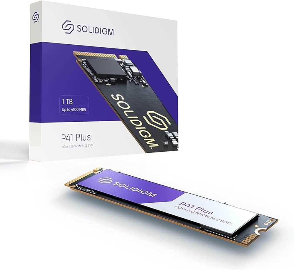 Amazon | Solidigm™ P41 Plus 1TB SSD PCIe GEN 4 NVMe 4.0 x4 M.2