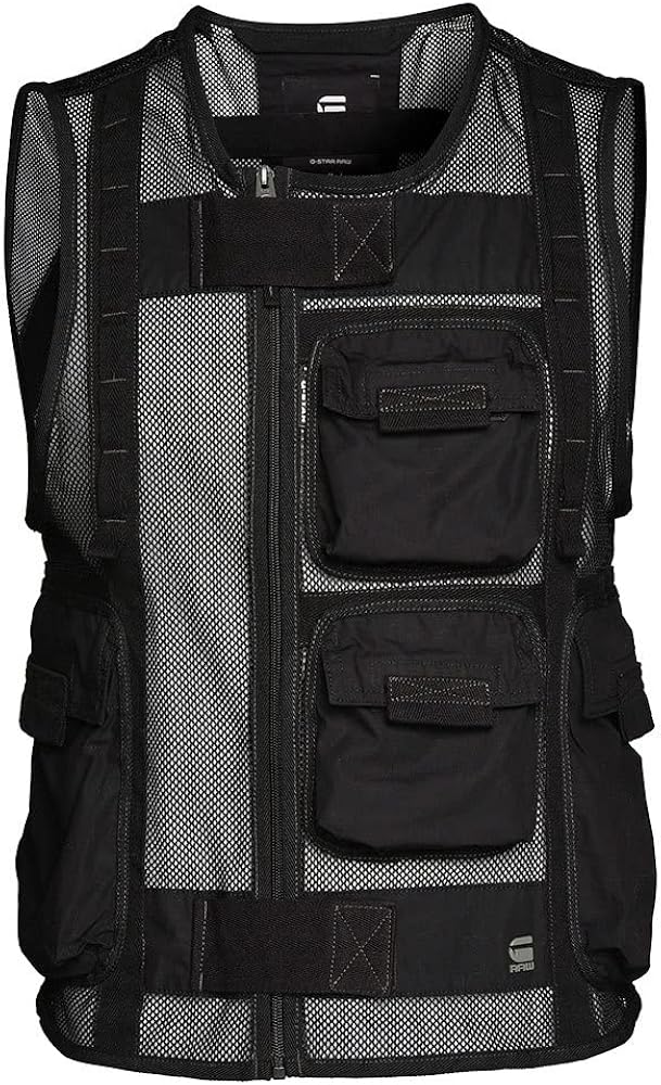 G-star E Utility Mesh Vest XL : Amazon.co.uk: Fashion
