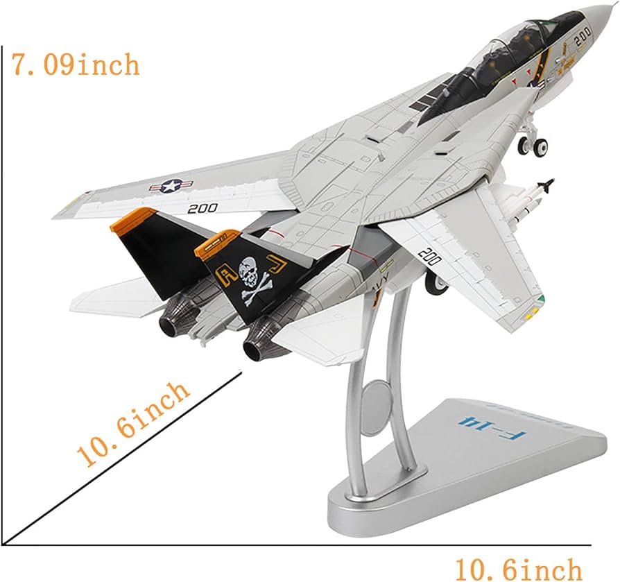 Amazon.co.jp: 1/72アメリカ海軍F-14A Tomcat合金モデルVF-84戦闘機