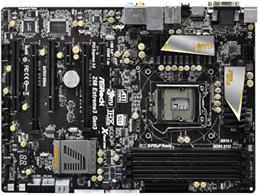 Amazon | ASRock マザーボード Z68 ATX PCI-Express3.0 Z68 Extreme3