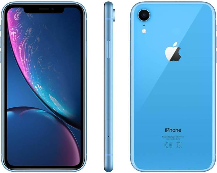Amazon.com: Apple iPhone XR, 64GB, Blue - Unlocked (Renewed