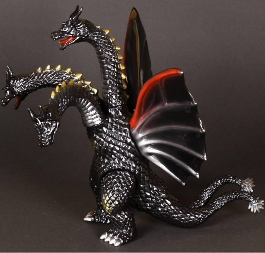 Amazon.co.jp: 完成品ソフビフィギュア ONE UP キングギドラ