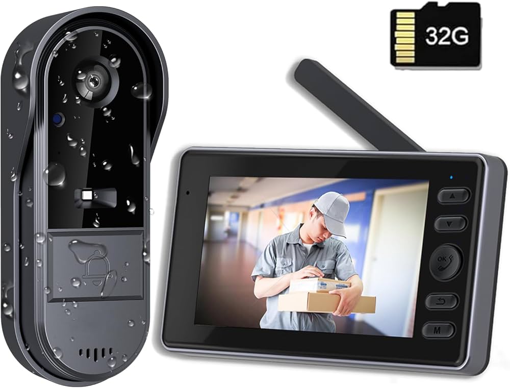 Amazon.co.jp: ZAIDER テレビドアホン カメラ付き インターホン 工事