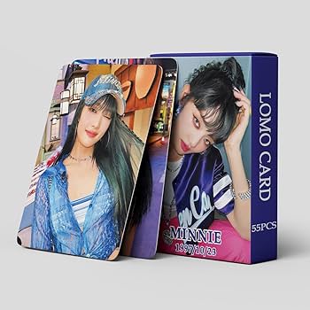 Amazon.com: 55pcs GIDLE Minnie Photocards (G) I-DLE I Feel Minnie