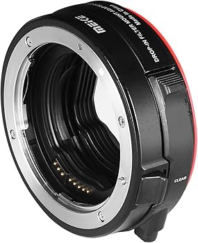 Adaptador de filtro Meike MK-EFTR-C para Canon EF para EOSR com