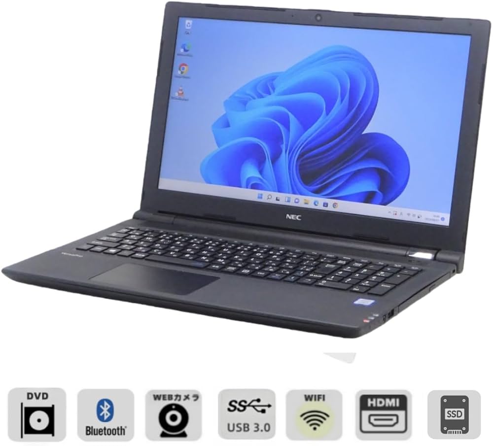 Amazon.co.jp: Refurbished NEC VersaPro VKT25 15.6-Inch Notebook