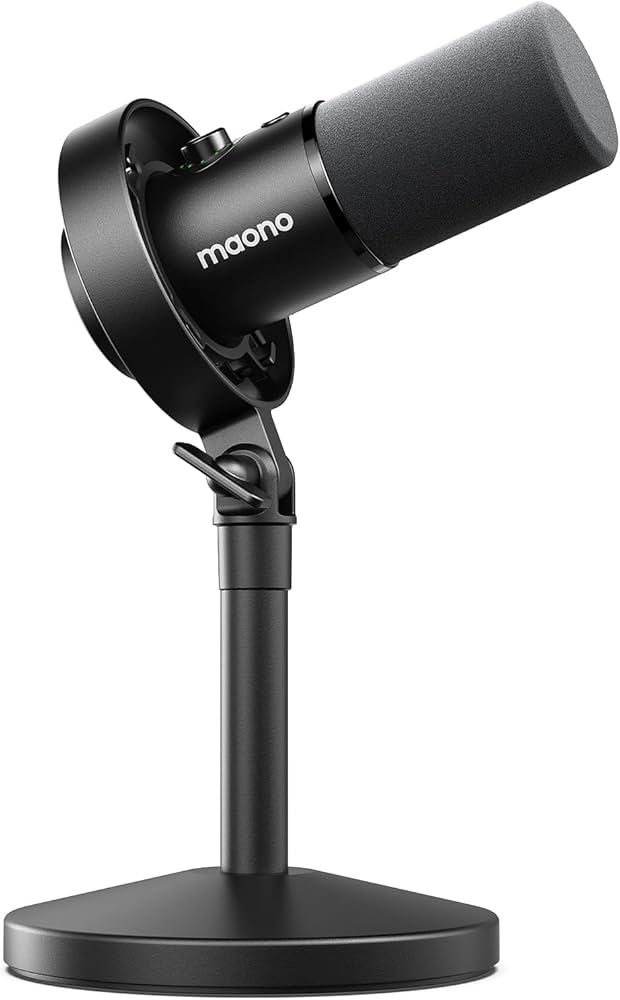 Amazon.com: MAONO USB XLR Dynamic Microphone for Podcast: PC