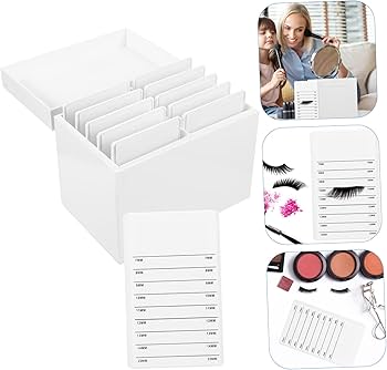 Amazon | JECOMPRIS 1個 ボックス マツエク収納ボックス まつげ