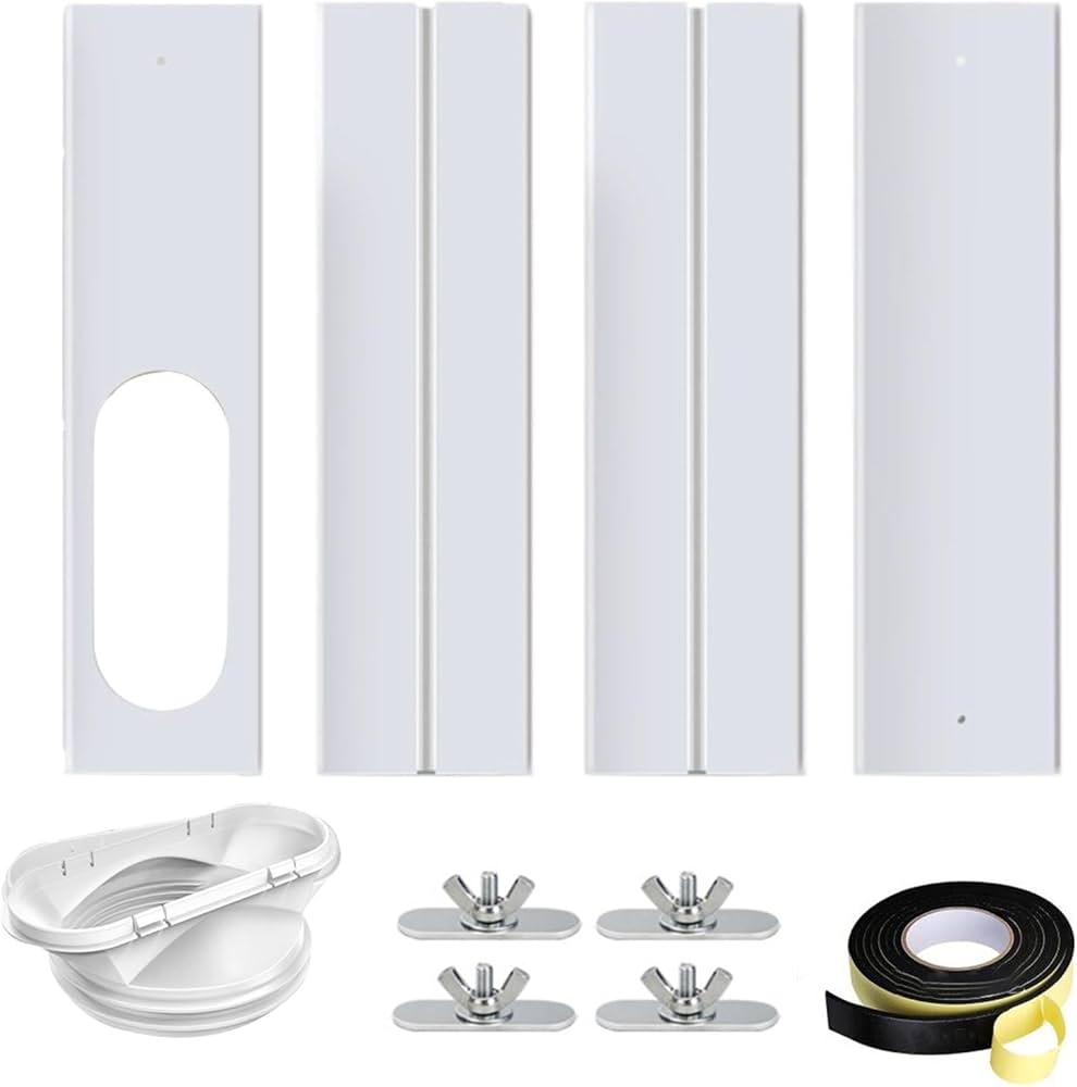 Amazon.co.jp: 窓用エアコン サッシ 窓用ダクトパネル 窓 用 エアコン