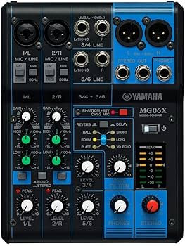 Amazon | ヤマハ YAMAHA 6チャンネルミキシングコンソール MG06X 最大