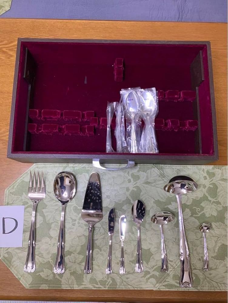 Amazon | 銀座和光 WAKO銀仕上げカトラリーBOXセット 103ピース | ノー