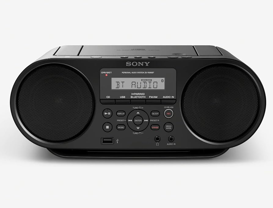 Amazon.com: Sony Portable Bluetooth Digital Turner AM/FM CD Player