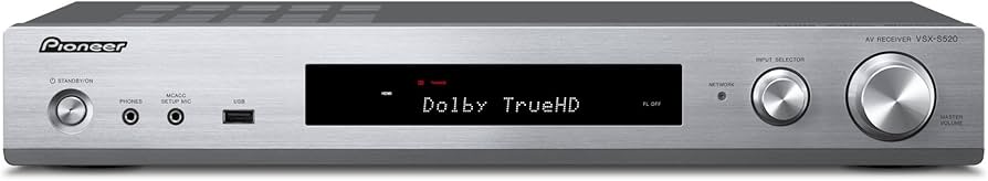 Amazon.co.jp: パイオニア スリムAVレシーバー VSX-S520(S) : 家電＆カメラ