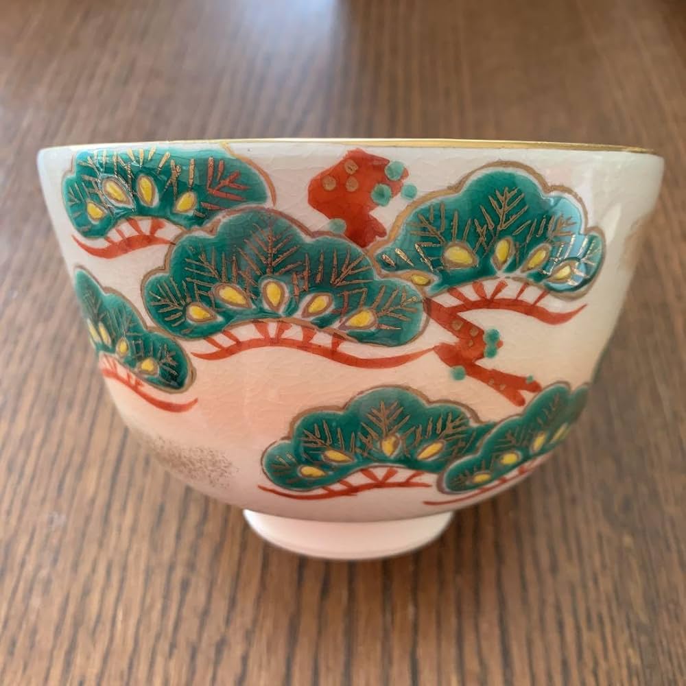 Amazon.co.jp: 抹茶碗清水焼田中深山共箱 : ホーム＆キッチン