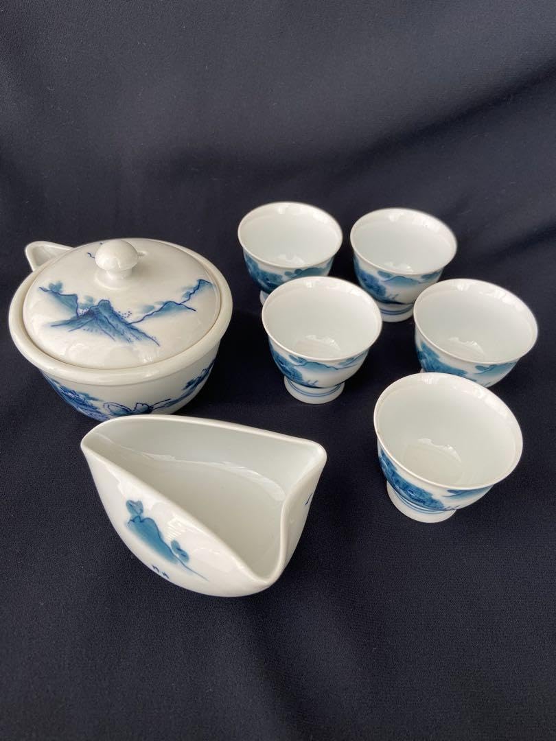 大丸北峰 干支虎清水焼 玉露茶碗セット