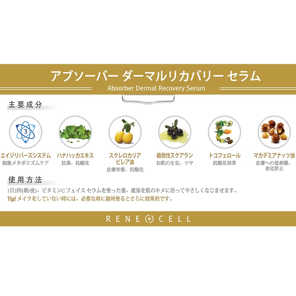 Amazon.co.jp: ルネセル [Rene Cell] アブソーバーダーマルリカバリー