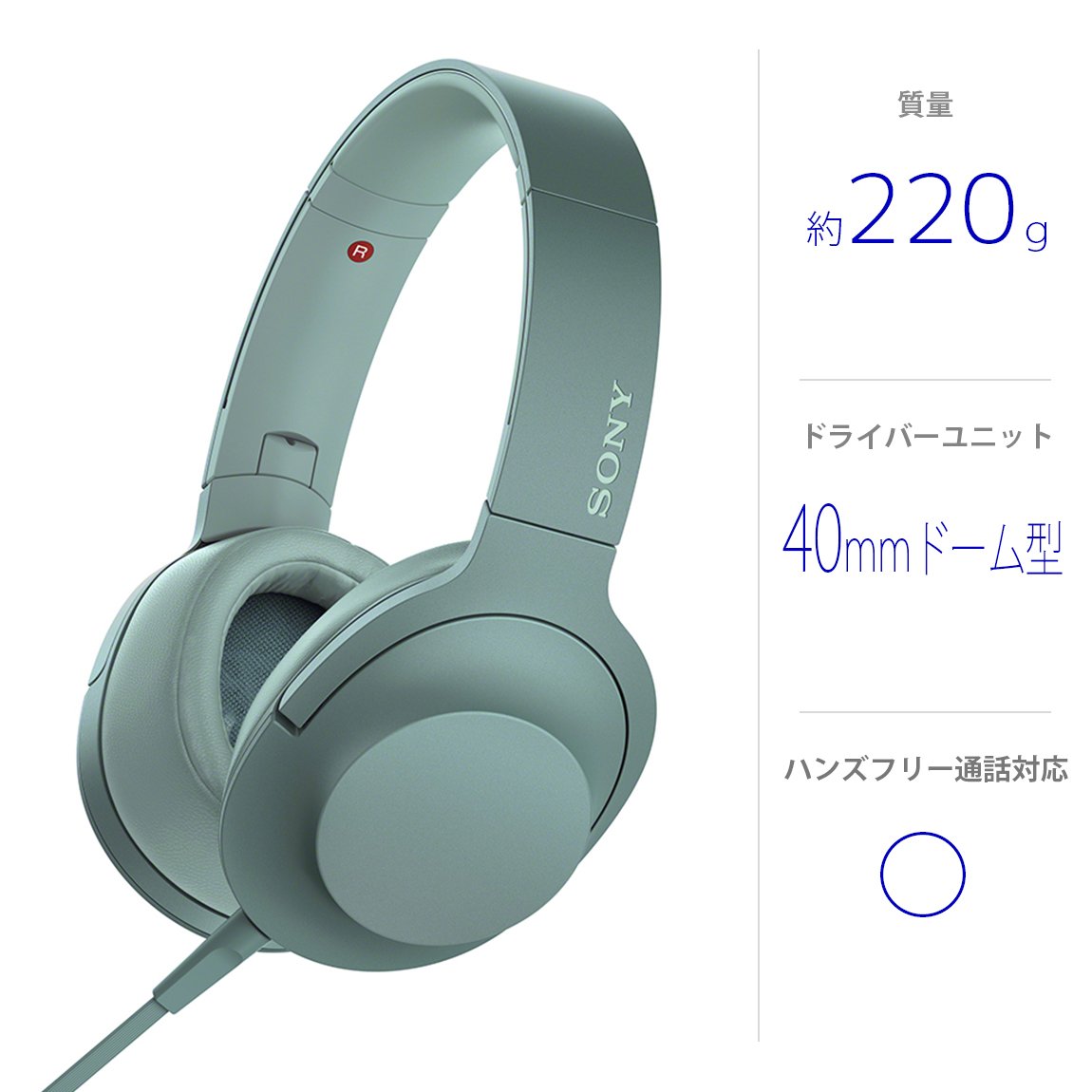 Amazon.co.jp: ソニー ヘッドホン h.ear on 2 MDR-H600A : ハイレゾ