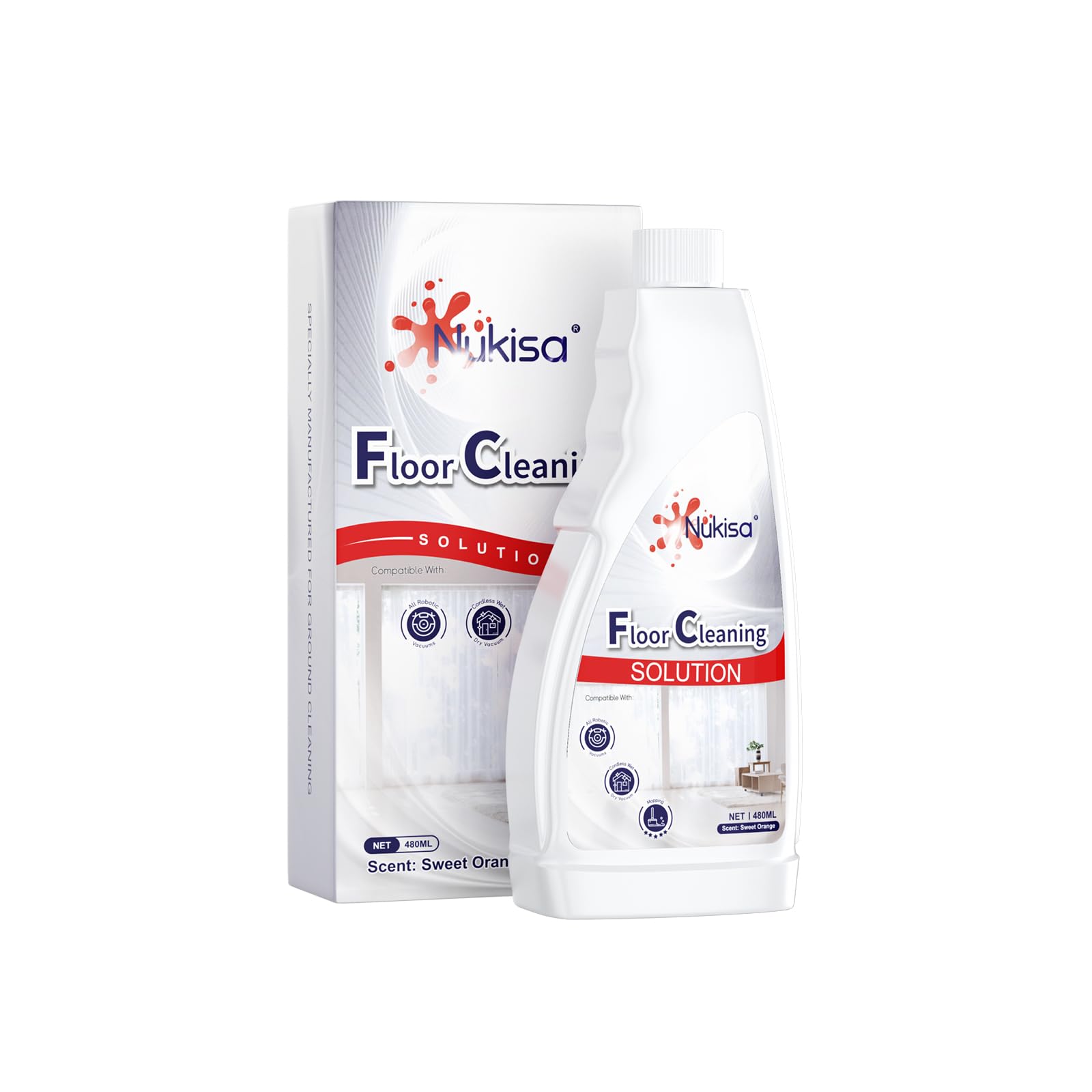 Amazon.com: Nukisa Sweet Orange Scent Floor Cleaning Solution