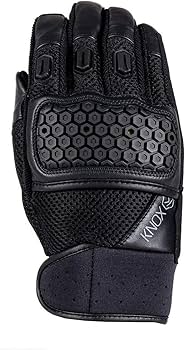 Amazon.co.jp: KNOX(ノックス) バイク用 メッシュ グローブ メンズ用